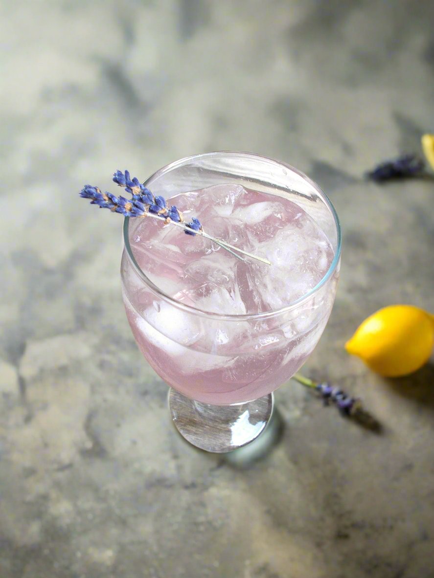 Culinary Lavender Cupcake Toppers