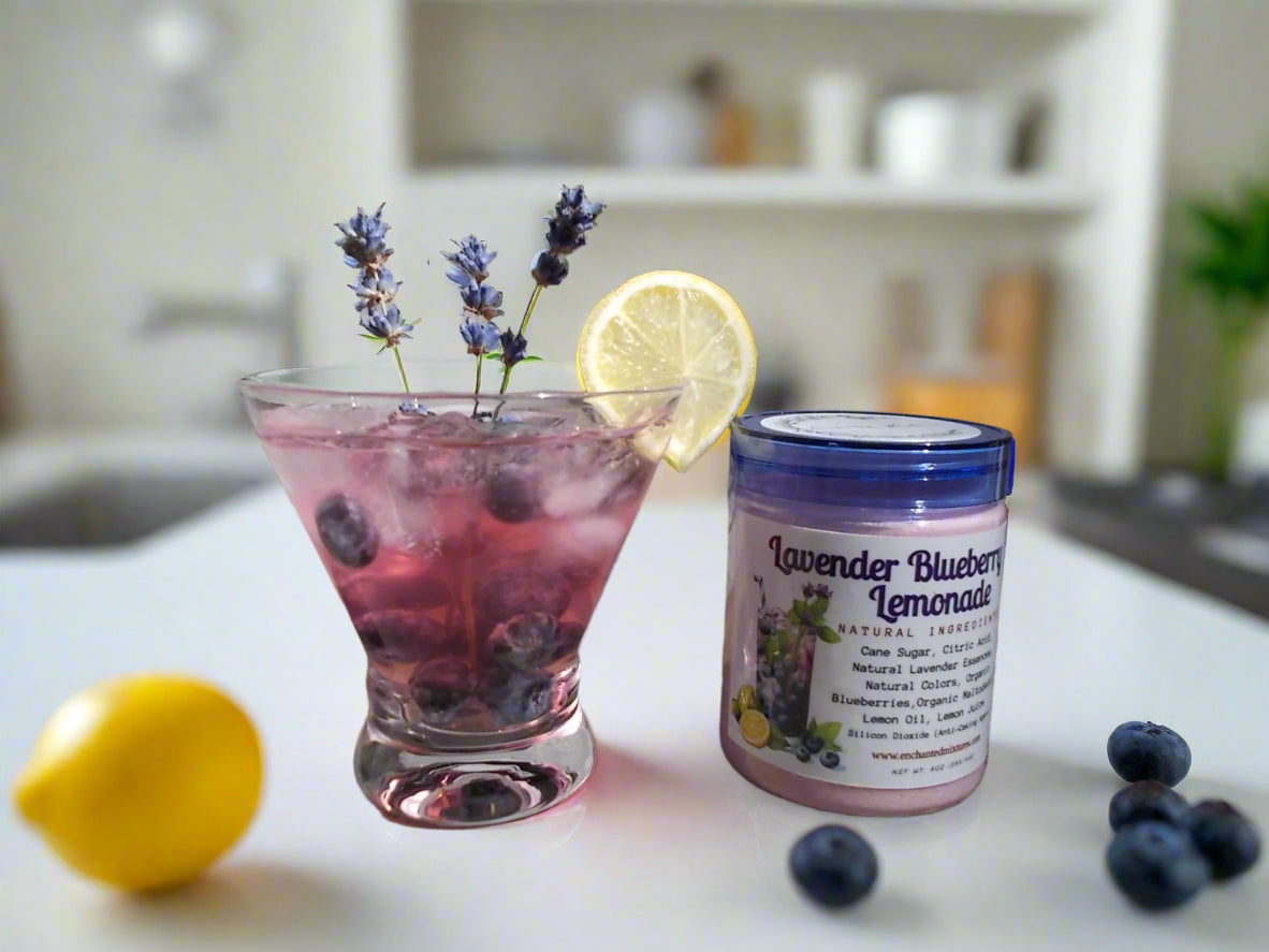 Lavender Blueberry Lemonade