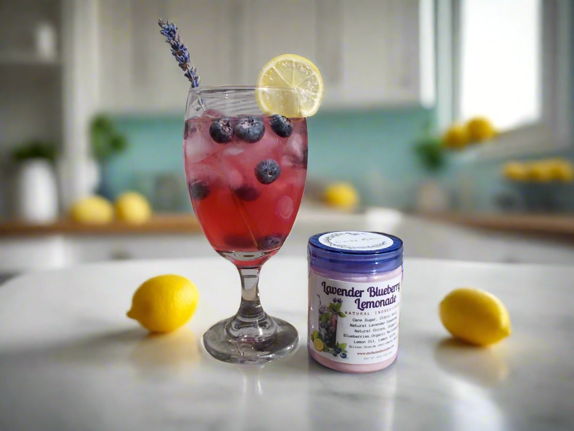 Lavender Blueberry Lemonade