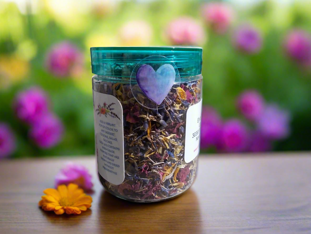 Edible Flower Garnish