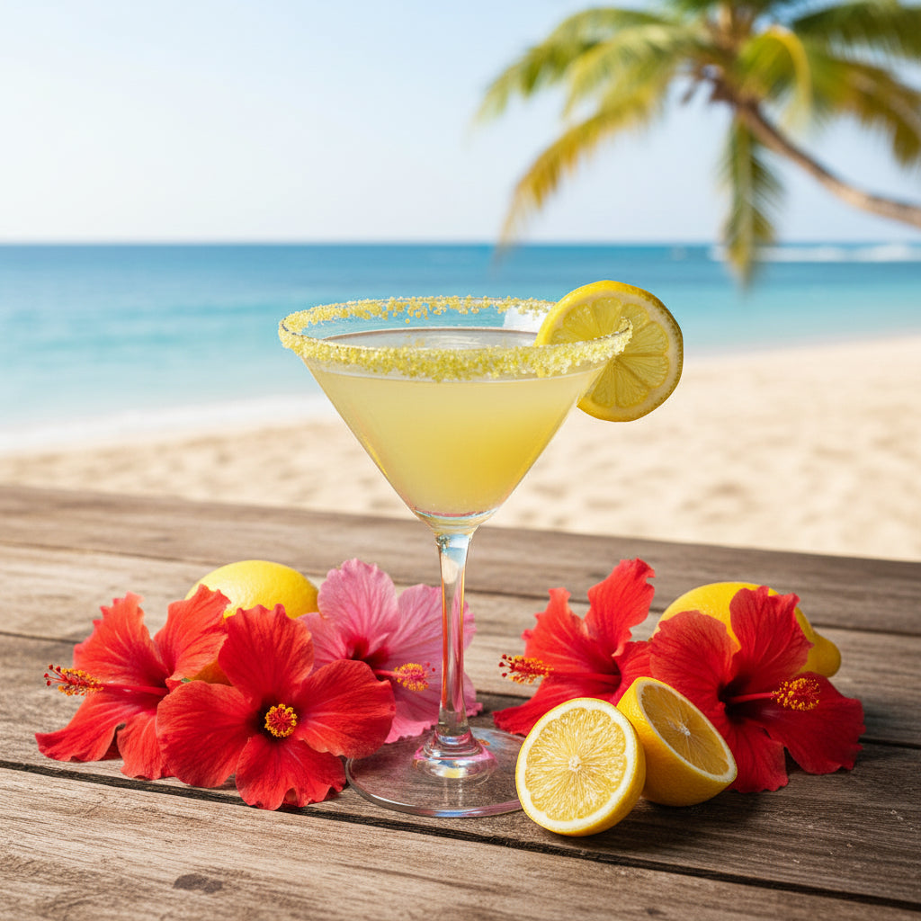 Lemon Drop Candy Sugar Cocktail Rim - All Natural