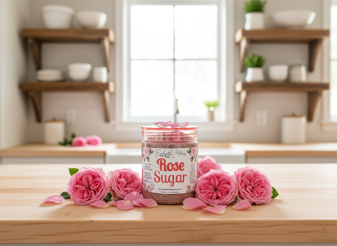 Rose Infused Sugar
