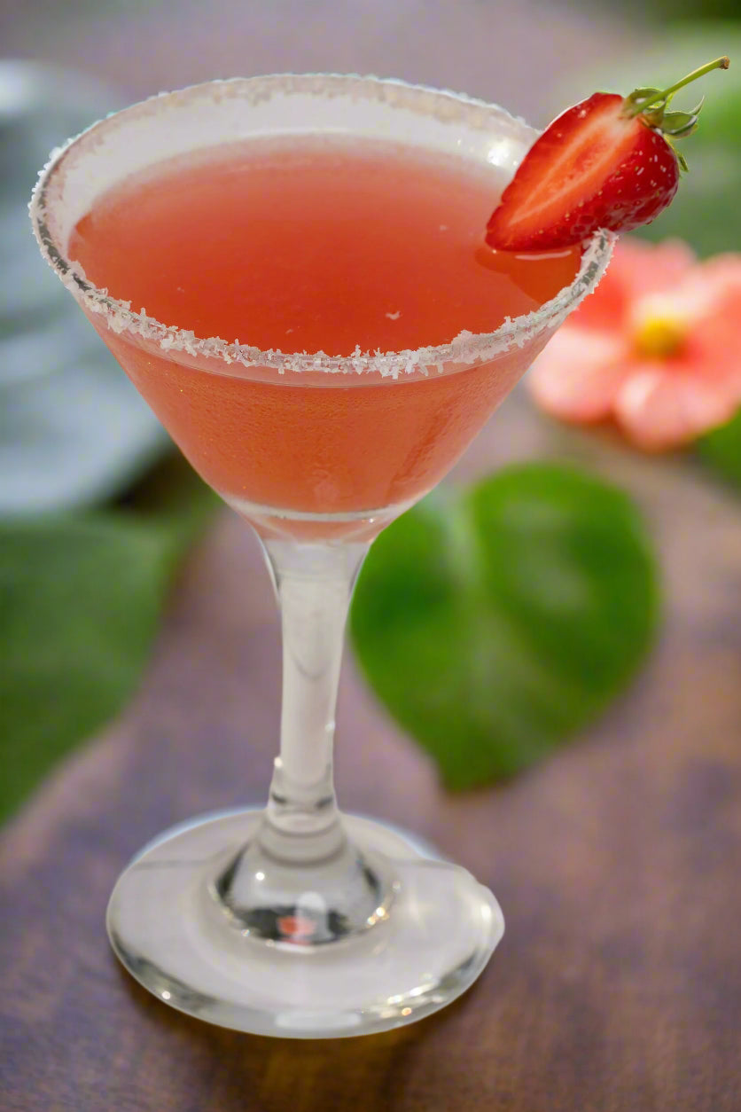 Strawberry Hibiscus Sugar