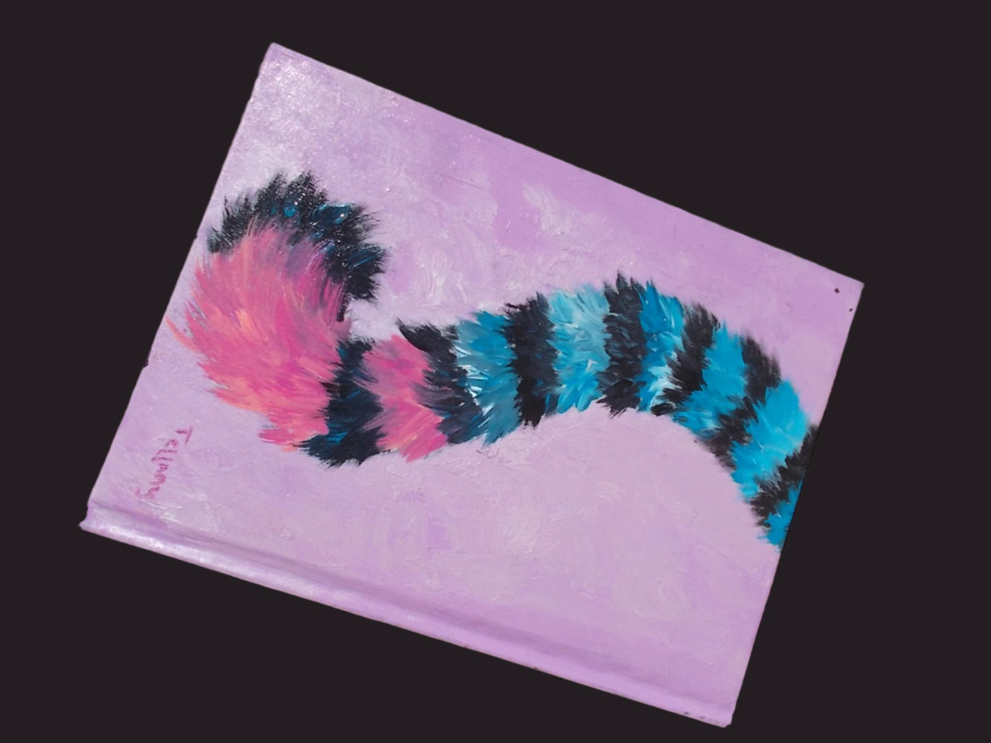 Cheshire Cat - Hand Painted Journal