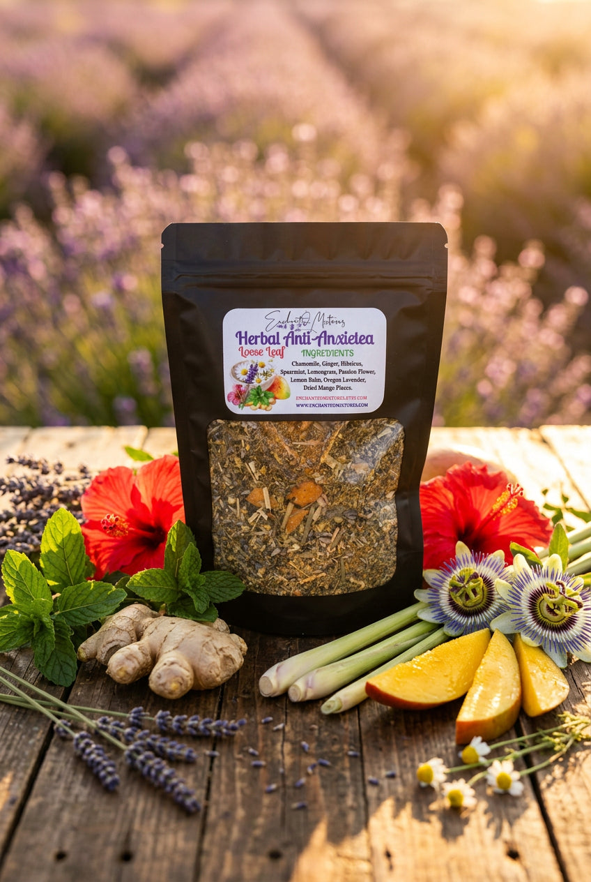 Herbal Anti-anxieTea - Loose Leaf - Refill Bag
