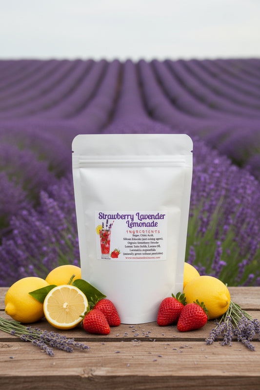 Strawberry Lavender Lemonade Refill Mix - All Natural