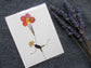 Petal People Press 'FLOAT" Note Card