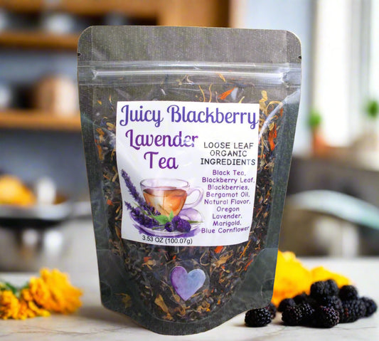 Juicy Blackberry Lavender Tea