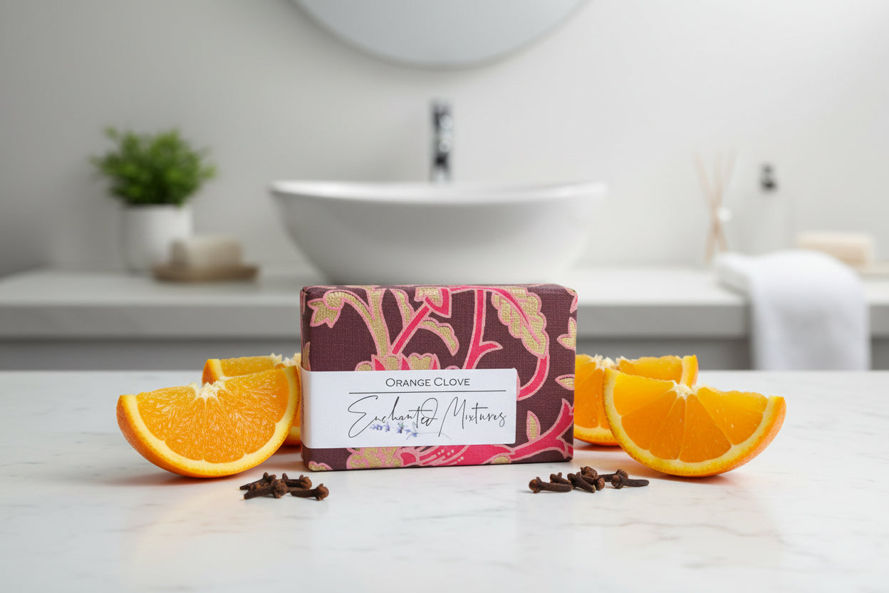 Orange Clove Soap - Wrapped