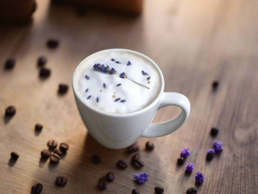 Lavender Latte Sprig Toppers - Culinary