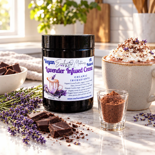 Lavender infused Hot Cocoa Mix