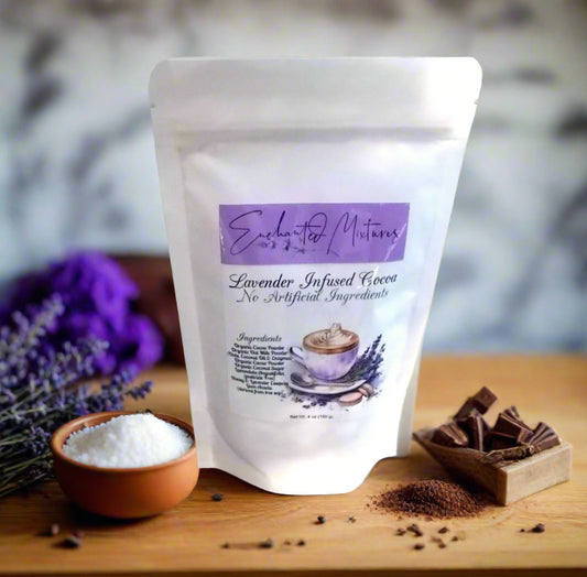Lavender infused Hot Cocoa Mix