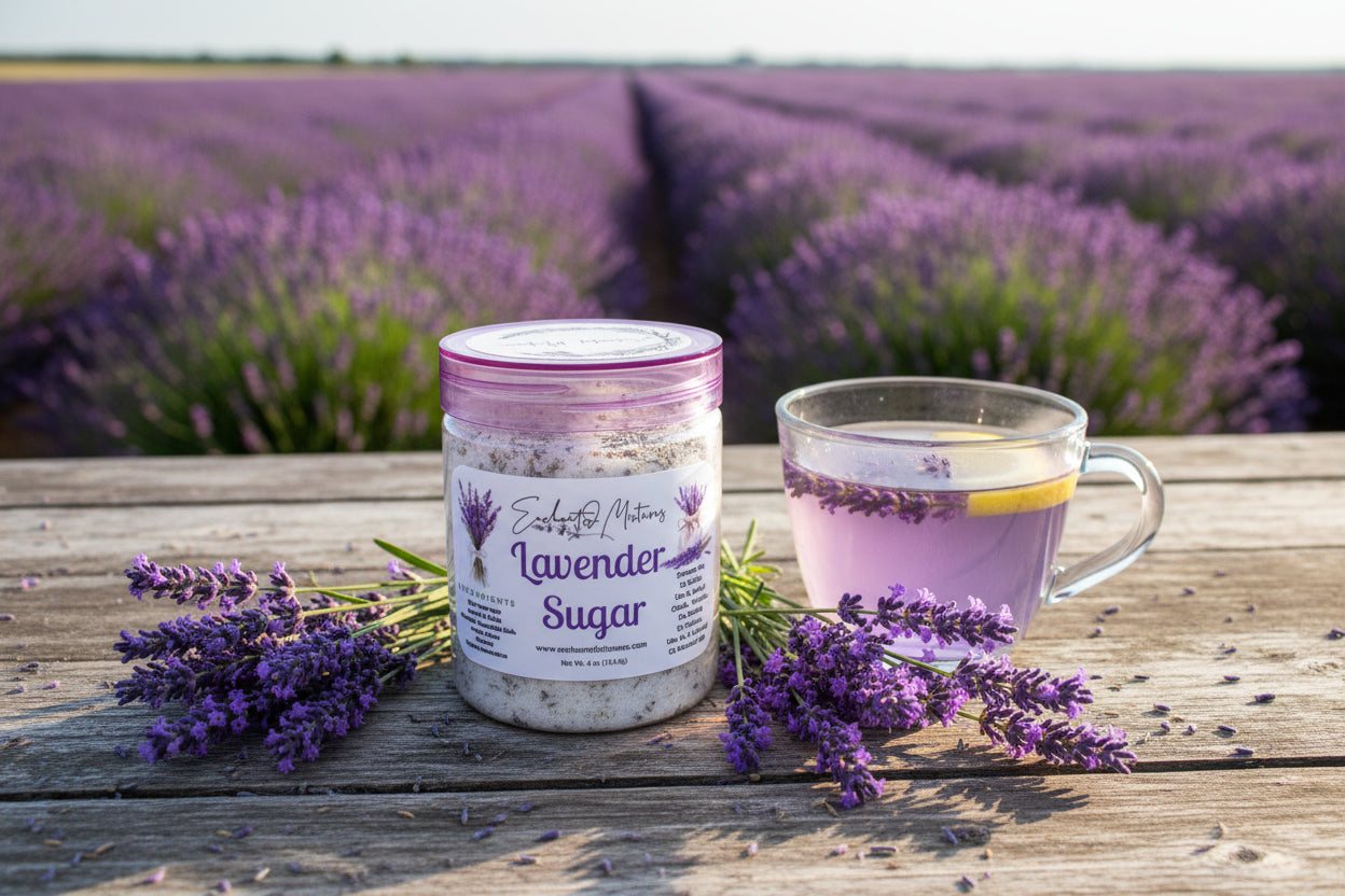 Lavender Sugar
