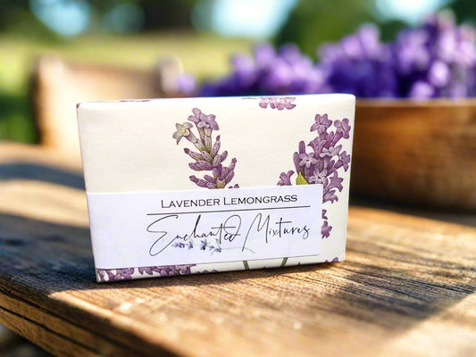 Lavender Lemongrass Soap - Wrapped
