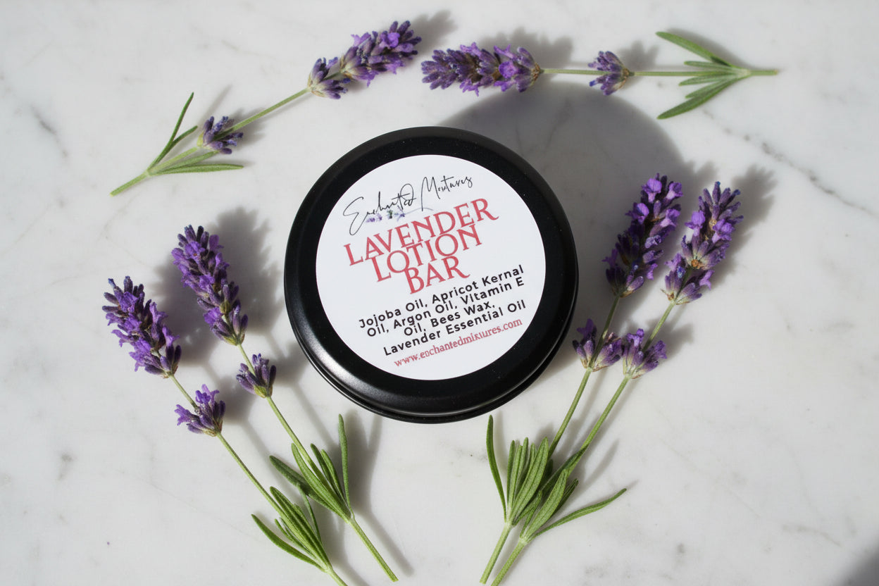 Lavender Lotion Bars - 100% Natural