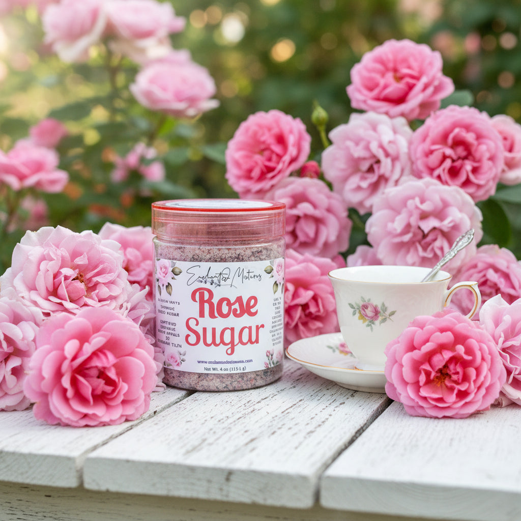 Rose Infused Sugar