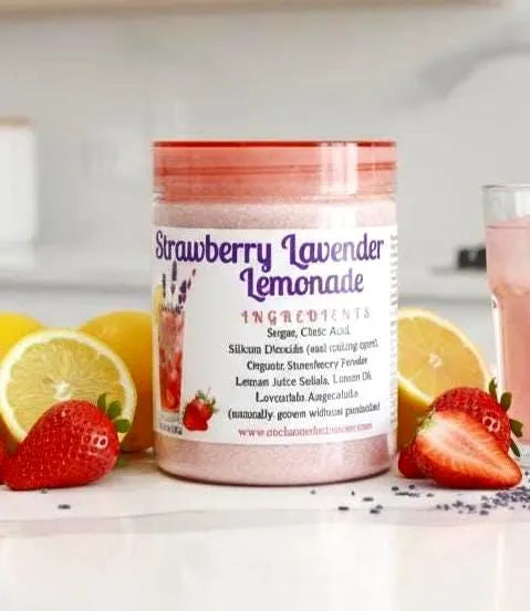 Strawberry Lavender Lemonade - All Natural