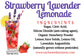 Strawberry Lavender Lemonade - All Natural